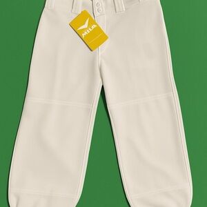 Mizuno Girls White Softball Pants From Dicks